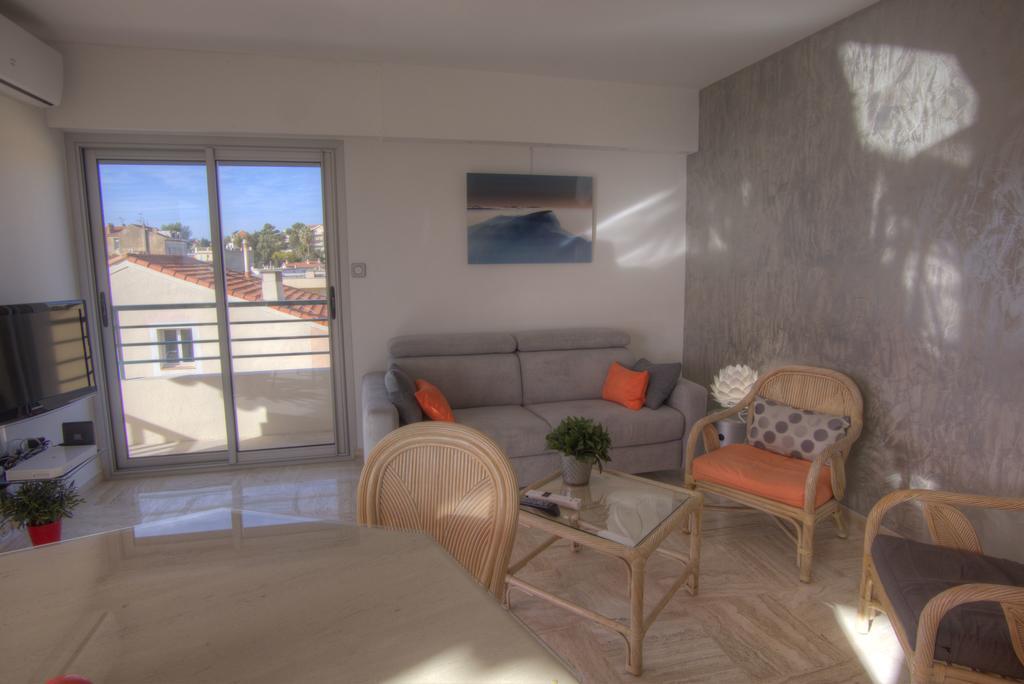 Beau 2 Pieces 3 Etoiles Vue Mer Et Montagnes Garage Prive 칸느 외부 사진